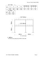 Bài tập lớn cơ kết cấu
