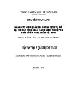 nâng cao hiệu quả kinh doanh dịch vụ thẻ tại sở giao dịch nhno&ptnt việt nam