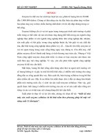 thiết kế nhà máy sản xuất enzyme cellulase từ bã thải nấm theo phương pháp bề mặt với năng suất 21 tấnngày