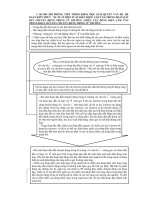 Sơ đồ mô phỏng sự xuất hiện suất điện động cảm ứng trong đoạn dây dẫn chuyển động trong từ trường và chiều của dòng điện cảm ứng trong đoạn dây dẫn chuyển động trong từ trường