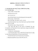 Truong khanh linh  các khoản phải thu và chi phi khấc