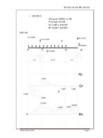 Bài tập lớn sức bền vật liệu