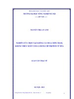 Nghiên cứu chọn tạo giống cà chua chín chậm, kháng virus xoăn vàng lá bằng chỉ thị phân tử DNA