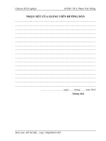 BÀI CHUẨN NHẤT một số biện pháp hoàn thiện công tác tạo động lực lao động tại công ty cổ phần thanh hoa sông đà