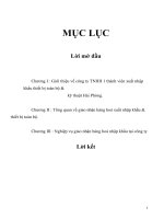 tìm hiểu nghiệp vụ giao nhận hàng hoá xuất nhập khẩu của doanh nghiệp tại công ty tnhh một thành viên xuất nhập khẩu thiết bị toàn bộ và kỹ thuật hải phòng