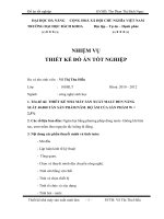 Thiết kế nhà máy sản xuất malt đen năng suất 40.000 tấn sản phẩm năm