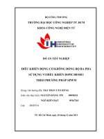 ĐIỀU KHIỂN ĐỘNG CƠ KHÔNG ĐỒNG BỘ BA PHA SỬ DỤNG VI ĐIỀU KHIỂN DSPIC30F4011 THEO PHƯƠNG PHÁP PWM