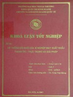 Khóa luận tốt nghiệp hệ thống đãi ngộ của xí nghiệp may xuất khẩu thanh trì   thực trạng và giải pháp