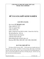 skkn môn anh văn các kỹ năng dạy từ mới môn tiếng anh