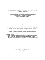 an empirical investigation of turnover intentions of internal auditors