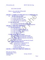 Đồ án sấy cà phê nhân 1000 kg khôh với thiết bị sấy hầm