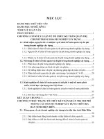 tổ chức kế toán quản trị chi phí trong các doanh nghiệp xây dựng trên địa bàn tỉnh điện biên