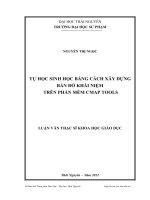 tự học sinh học bằng cách xây dựng bản đồ khái niệm trên phần mềm cmap tools