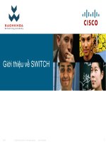 Cấu hình cơ bản switch