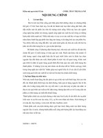 Đề tài kiểm soát quy trình sản xuất bia