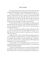 sự hài lòng của nhân viên y tế đối với công việc chăm sóc và điều trị hiv aids tại các bệnh viện của tỉnh hòa bình và nghệ an, năm 2013