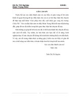 Luận văn tốt nghiệp  tình hình xuất khẩu gạo của Việt Nam sang thị trường Châu Phi