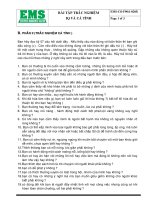 BỘ ĐỀ TRẮC NGHIỆM QUẢN TRỊ HỌC CỦA THẦY NGUYỄN THANH HỘI