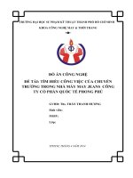 đồ án công nghệ đề tài tìm hiểu công việc của chuyền trưởng trong nhà máy may jeans công ty cổ phần quốc tế phong phú