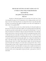 một số gợi ý để nâng cao chất lượng luận văn cử nhân và thạc sĩ quản trị kinh doanh