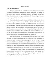 nghiên cứu hiên  trạng và giải pháp phát triển du lịch bền vững tại  khu di tích lịch sử đền hùng, phú thọ