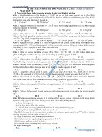 tuyển tập đề thi đại học môn hóa