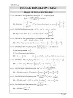 phương trình lượng giác từ 2002 -2010