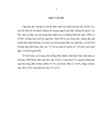 đánh giá hiệu quả của cân bằng nước trong quá trình lọc máu liên tục tĩnh mạch (cvvh) ở bệnh nhân ngộ độc nặng