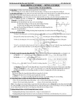 bài tập chương dao động cơ học