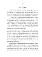 mô tả đặc điểm lâm sàng và siêu âm của hạch di căn trong ung thư biểu mô tuyến giáp thể nhú