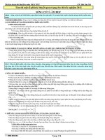 tóm tắt một số phần lý thuyết quan trọng cho thi trắc nghiệm 2012