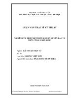 nghiên cứu thiết kế thiết bị huấn luyện báo vụ trên công nghệ dspic