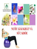 nước giải khát và sức khỏe
