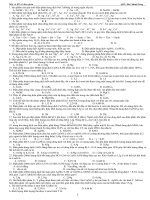 Tổng hợp những bài tập điện phân THPT