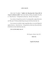 nghiên cứu tổng hợp một số hợp chất dị vòng từ 2,4-đimetyl anilin