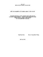 mô hình bệnh da liễu ở bệnh nhân đến khám tại khoa khám bệnh – phòng khám bệnh da liễu – bệnh viện đa khoa thanh trì từ năm 2009 đến năm 2011