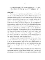 vai trò của siêu âm trong đánh giá các tổn thương tim ở bệnh nhân tăng huyết áp