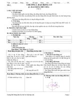 Giáo án Vật lý lớp 12 cả năm mới nhất