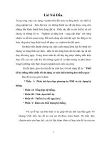 Thiết kế hệ thống điều khiển tốc độ động cơ một chiều không đảo chiều quay