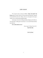 Dạy học hình thành các biểu tượng toán cho trẻ 3 đến 4 tuổi qua các giờ học không chủ đích