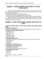 Đồ án tổ chức thi công nhà công nghiệp một tầng 1 nhịp(L=30m)