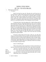Văn hóa du lịch ẩm thực Brazil