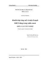 Khuếch đại công suất và một số mạch KĐCS dùng trong Radio Casset