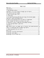 nâng cao hiệu quả sử dụng vốn tại công ty tnhh khí công nghiệp việt hùng