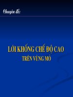 lưới đo độ cao dành cho các bạn bên trắc địa