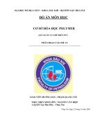 Đồ án cơ sở hóa học polymer, sản xuất và chế biến PVC, phân đoạn tái chế VC