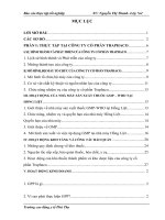 thực tập tại công ty cổ phần traphaco và khoa dược - bệnh viện giao thông vận tải trung ương