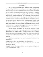 BÁO CÁO THỰC TẬP Một số giải pháp nâng cao chất lượng hoạt động huy động vốn bằng tiền gửi của chi nhánh Ngân hàng Nông nghiệp và Phát triển Nông thôn huyện Hậu Lộc tỉnh Thanh Hóa