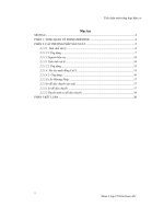 Tiểu luận tổng quan về qúa trình sản xuất formaldehyde