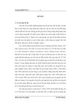Nghiên cứu một số đặc điểm sinh học và trình tự gen TrnH psbA của loài sao mặt quỷ (Hopea Mollissima C.Y.Wu, 1957) ở Việt Nam